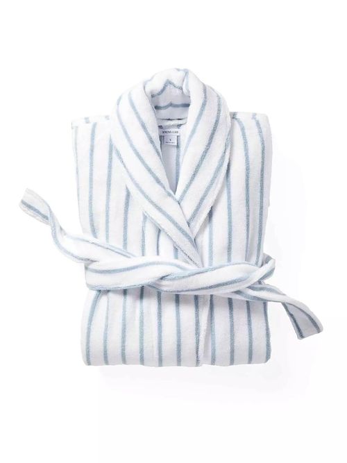 Sonoma Stripe Turkish Cotton Bathrobe