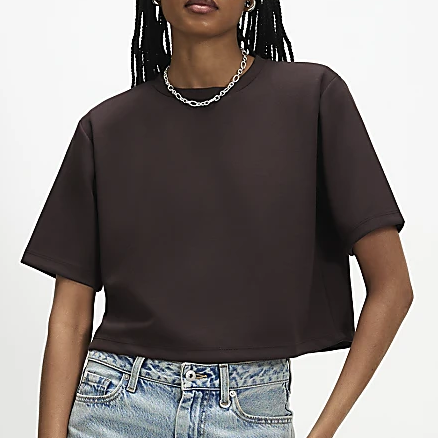 River Island, Shoulder Pad T-Shirt