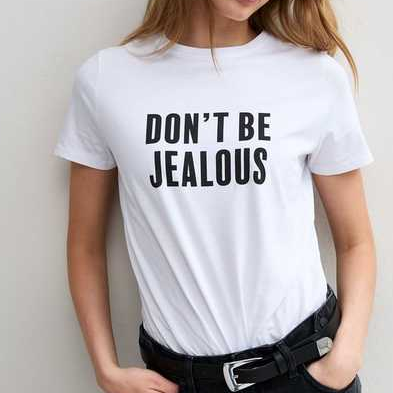 New Look, White Cotton Slogan T-Shirt