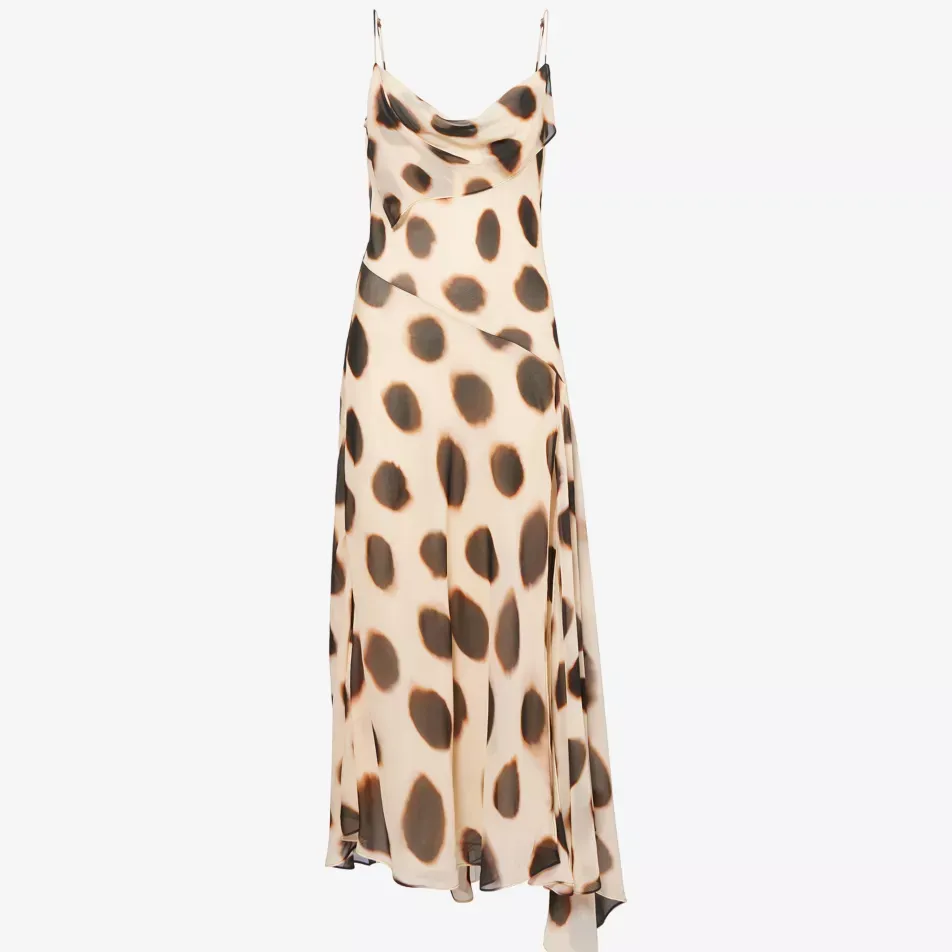 Vaela Printed Woven Maxi Dress - Xxs