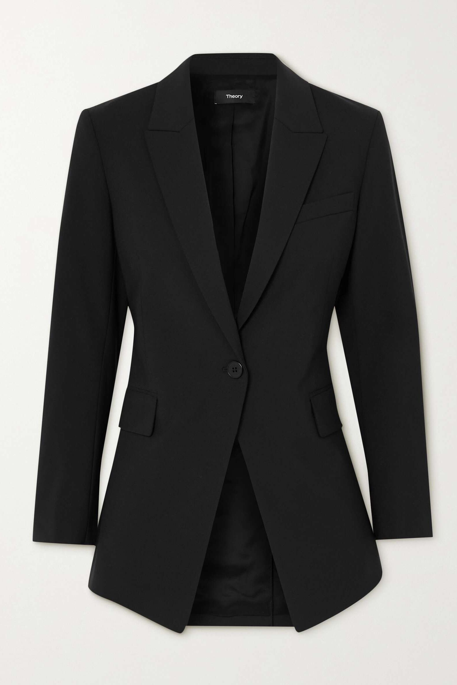 Etiennette Grain De Poudre Wool-Blend Blazer