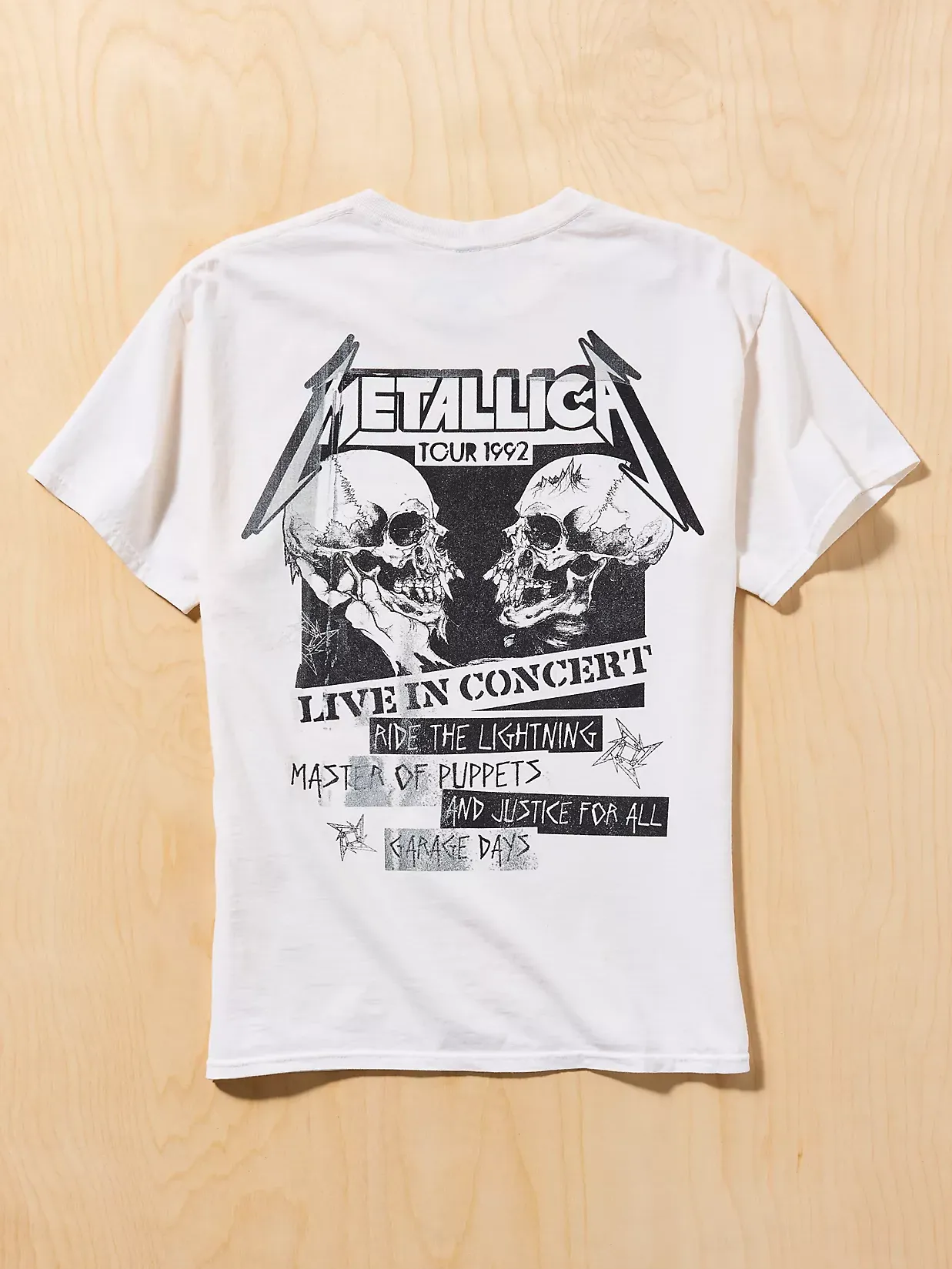 Metallica Vintage Tour Graphic Tee