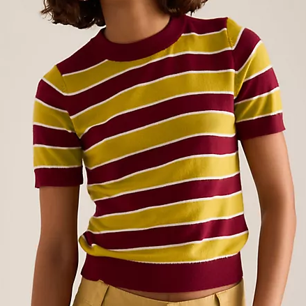 Anthropologie, Stripe Knit Top