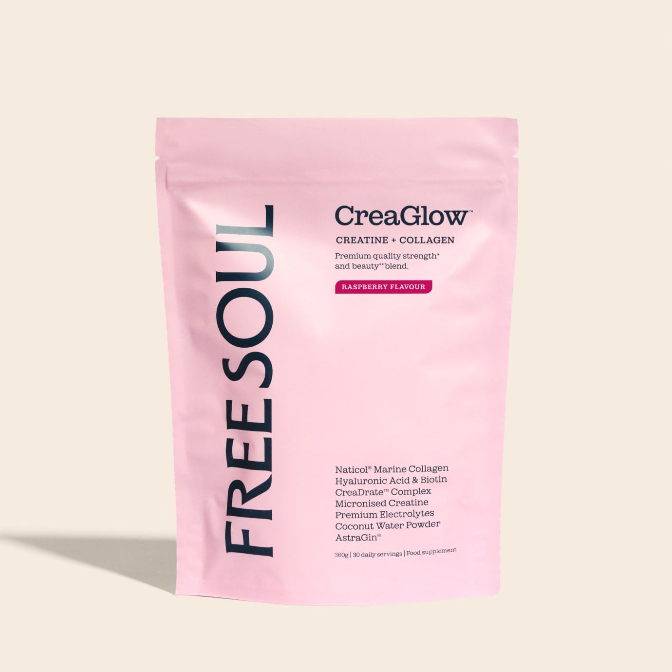 Creaglow: Creatine + Collagen Powder