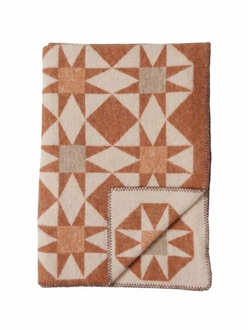 Jacquard Star Wool Blanket