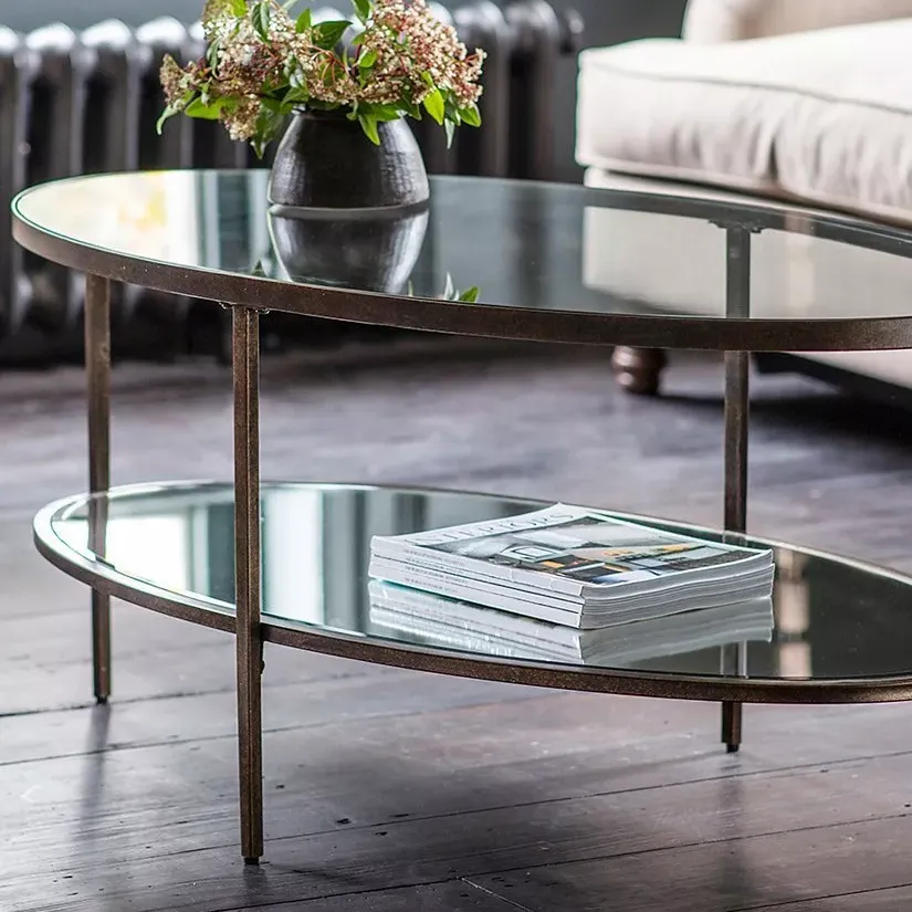 Gallery Direct Siena Coffee Table, Bronze