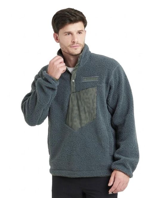 Men&rsquo;s Xploric High Pile Fleece Pullover Sweatshirt
