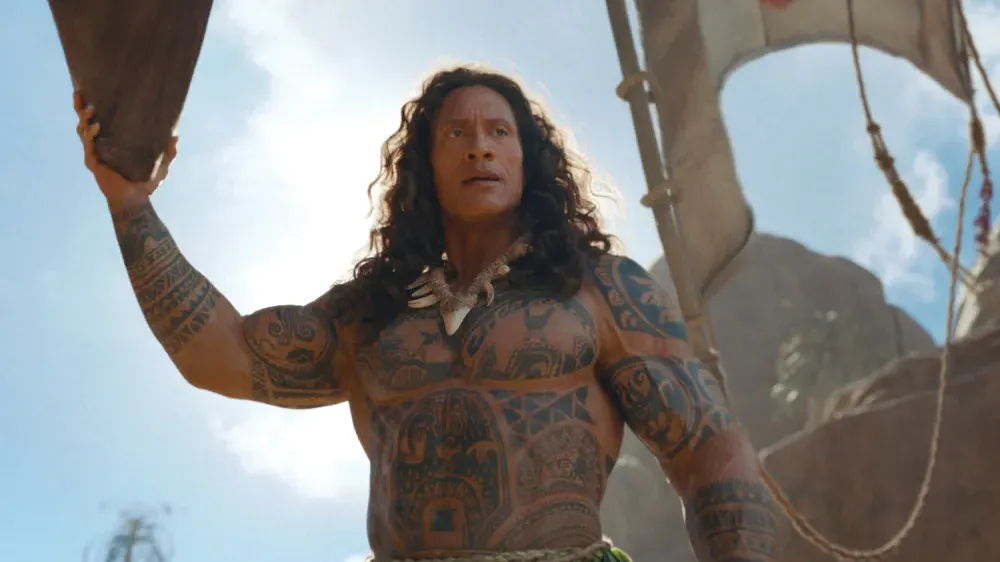 Dwayne Johnson in Moana (live action)