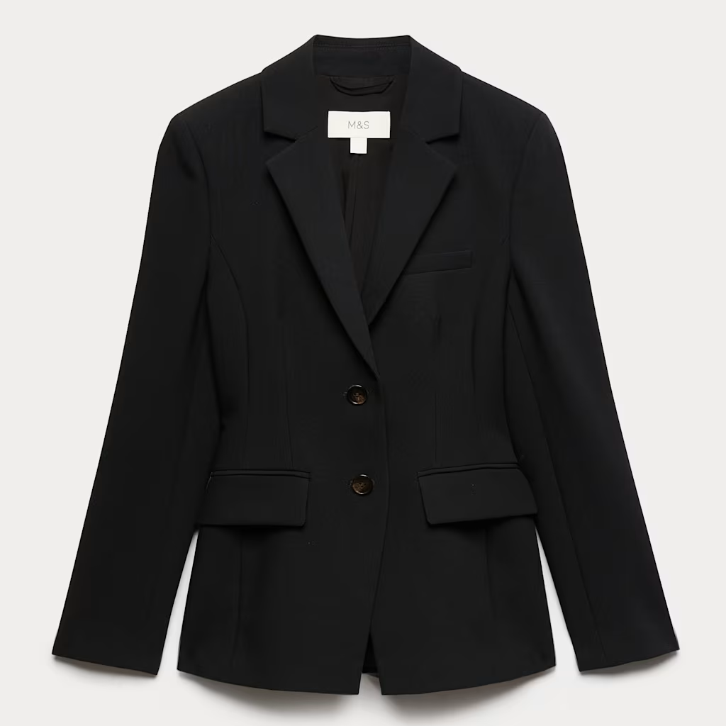 M&amp;amp;S, black blazer