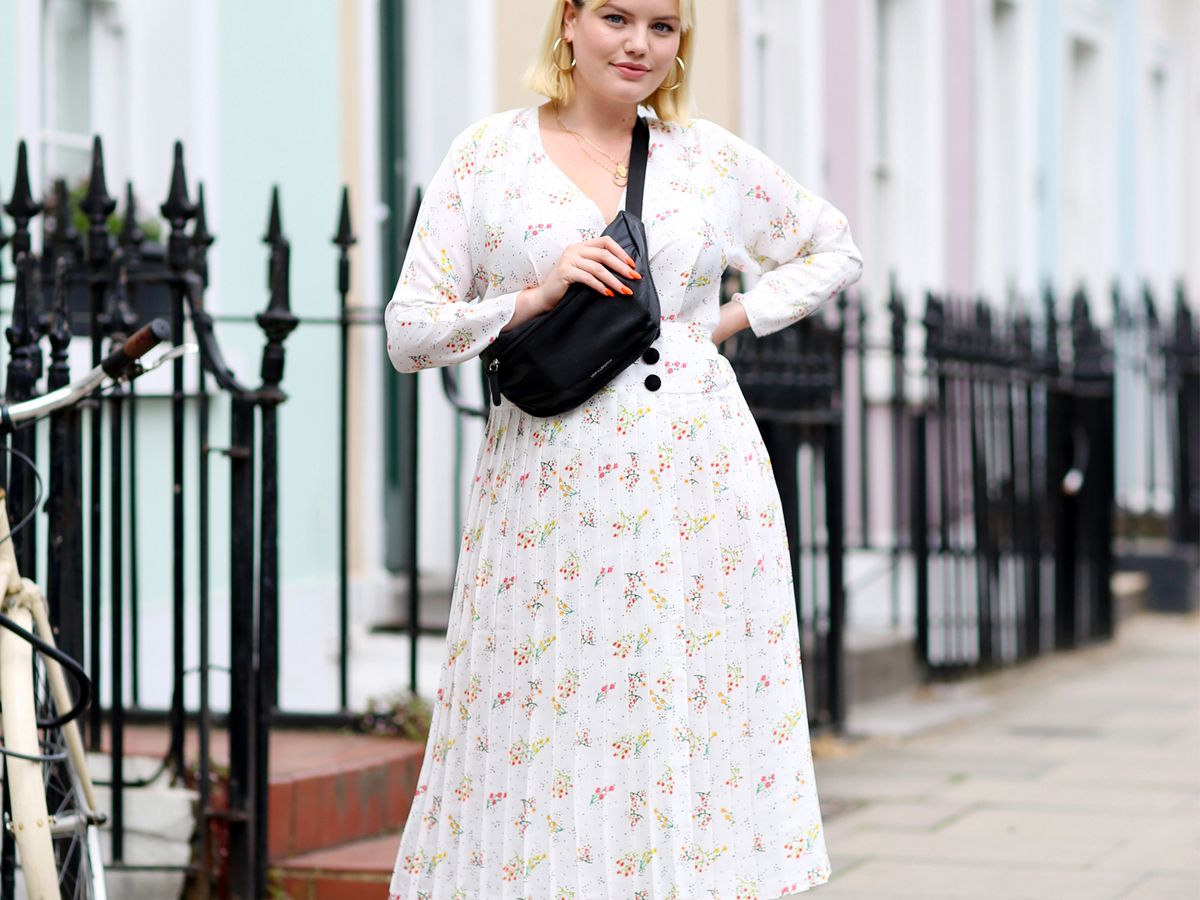 The ASOS Midi Pleated Dress Is Back in Pink | Who What Wear