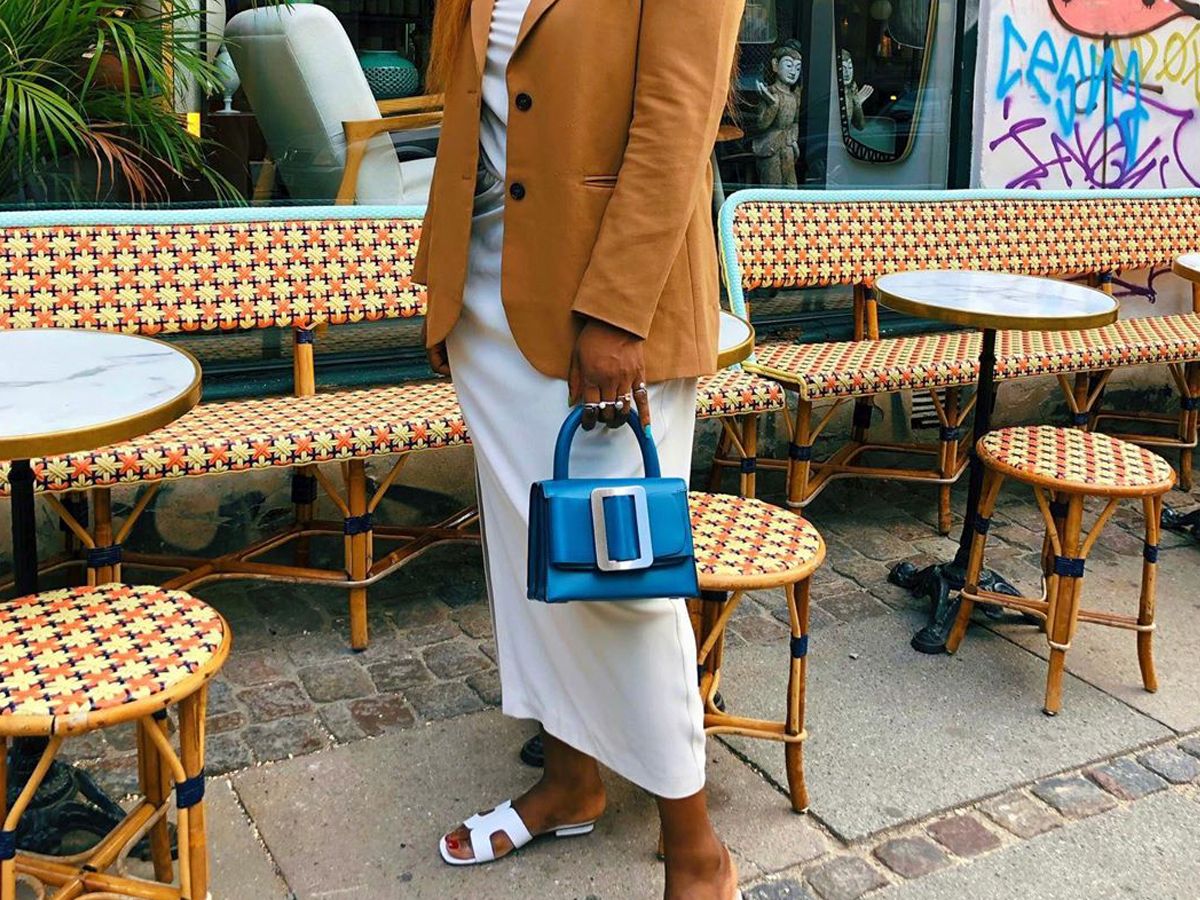 bill in a blue dress Cobalt Blue Oversized Blazer Dress | Blazer Dresses main image 1