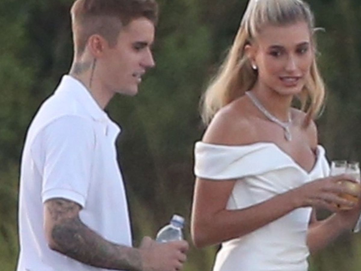 hailey bieber rehearsal dinner dress Hailey Bieber Rehearsal Dress