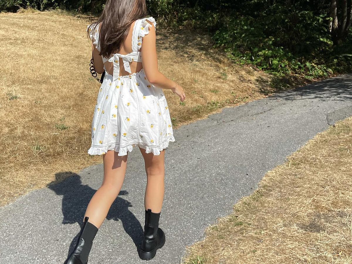 4 Ways I'll Be Wearing Boots and Dresses This Spring | Who What Wear
