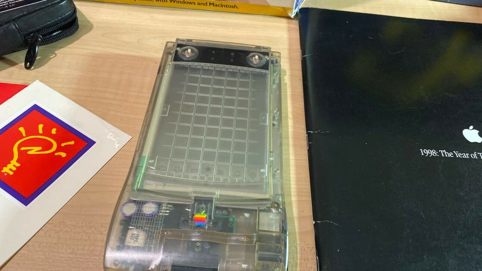 $1050 will score you this rare, clear Apple Newton MessagePad on 