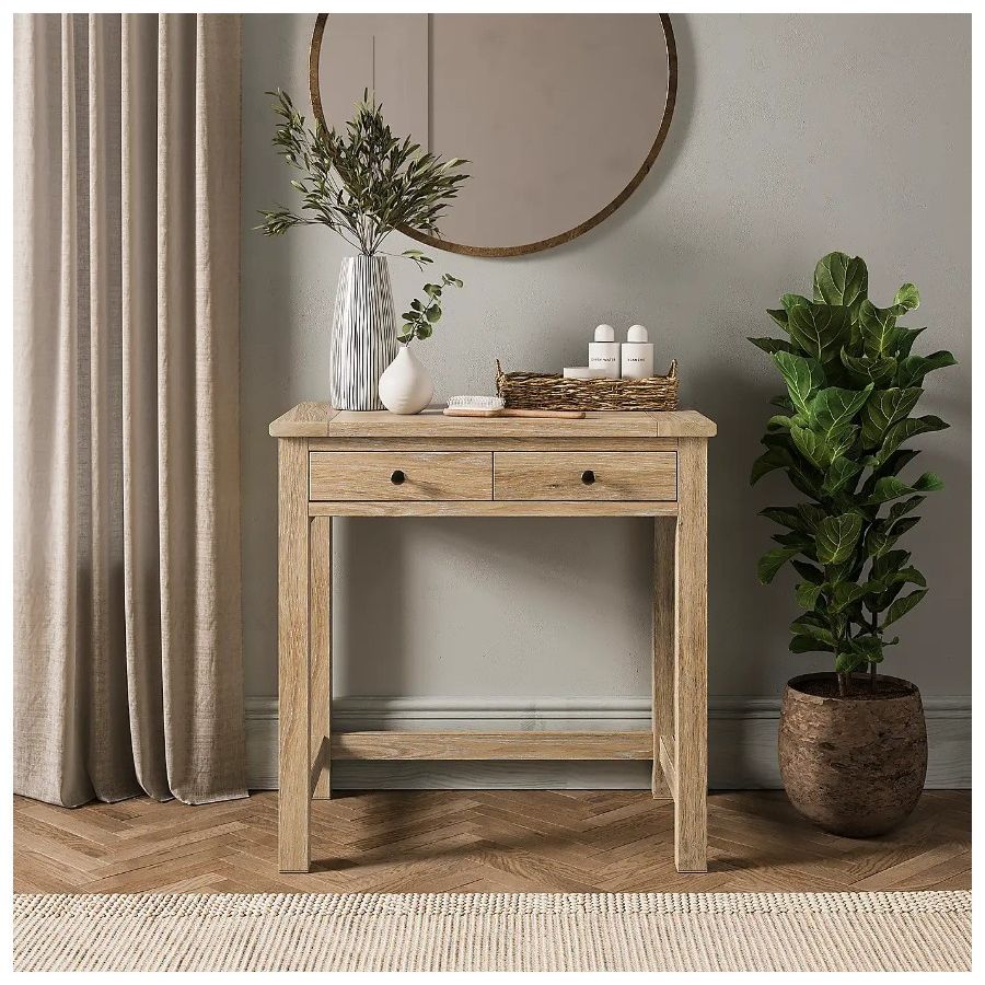 Olney 2 Drawer Compact Dressing Table