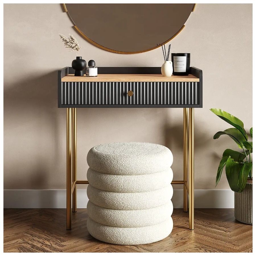 Dunelm Georgi 1 Drawer Compact Dressing Table