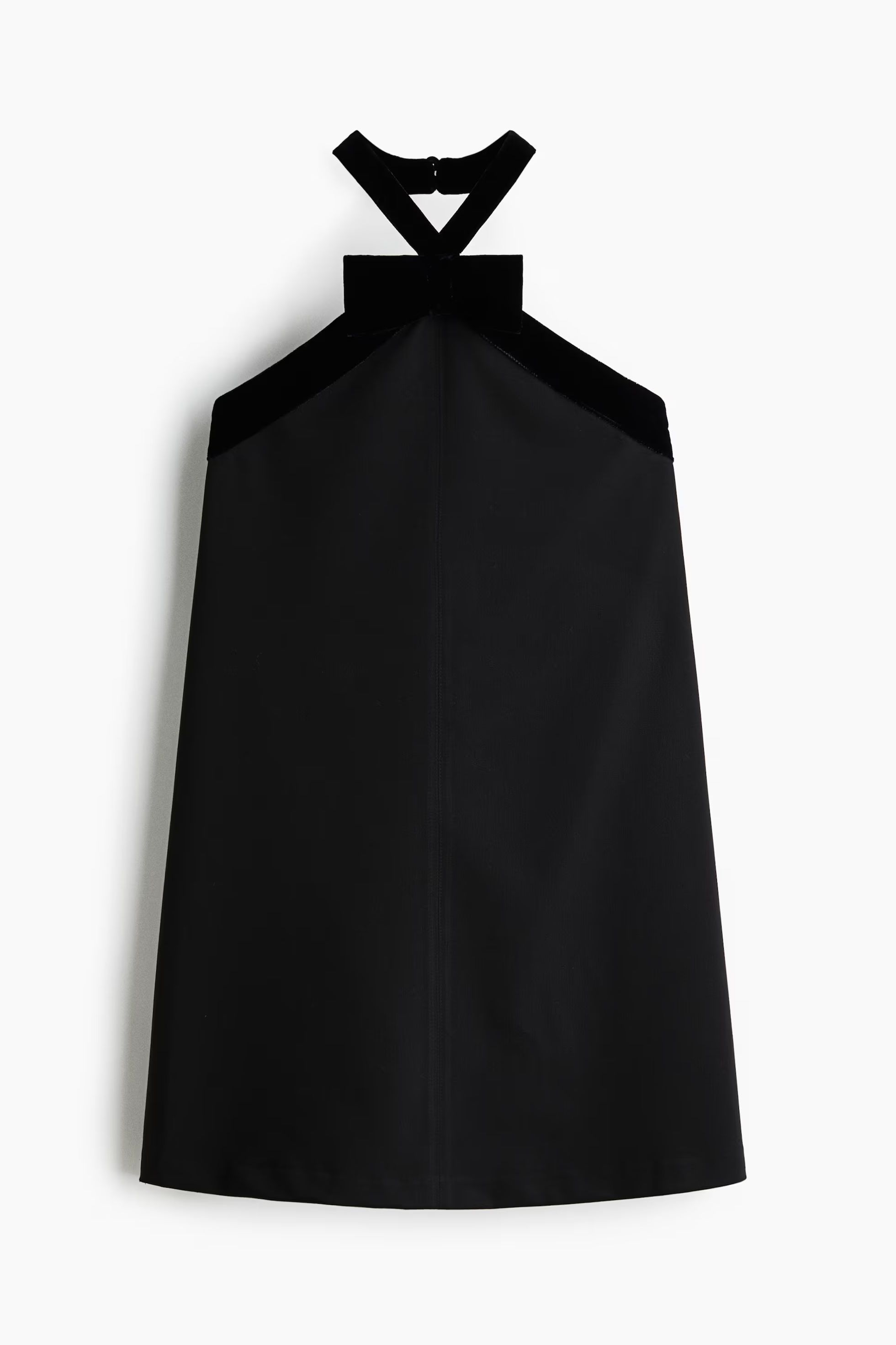 H&amp;amp;M Bow-Detail Halterneck Dress