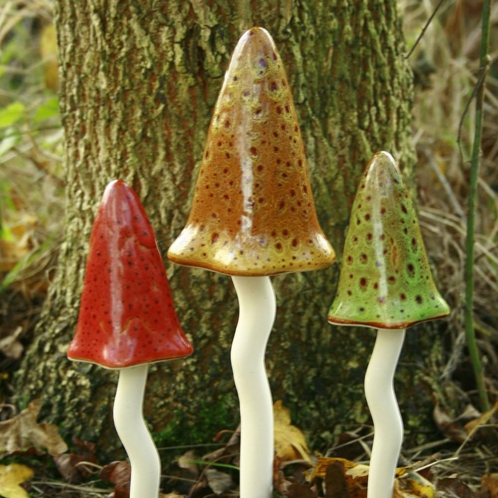 Tinkling Toadstools - Autumn Shades - Set of 3