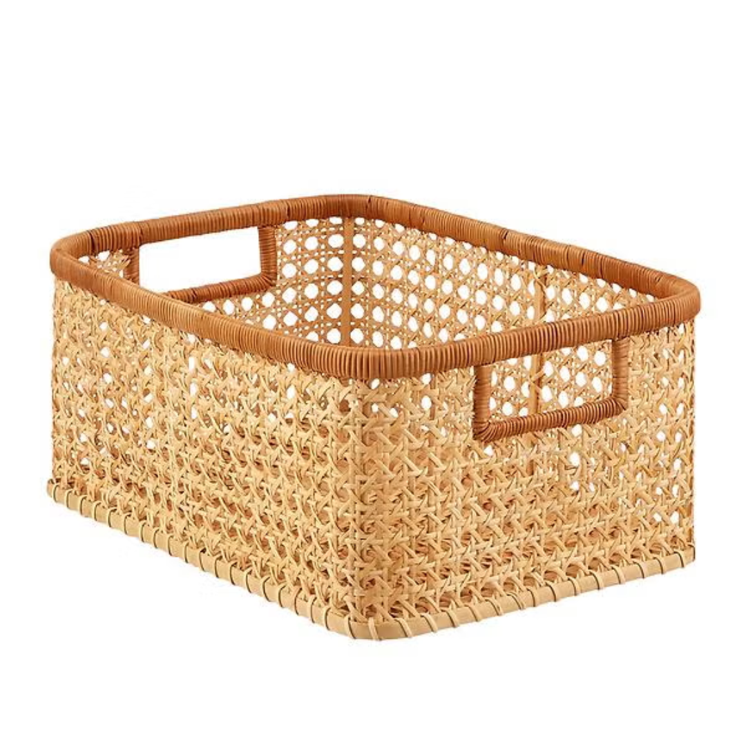 a woven storage basket