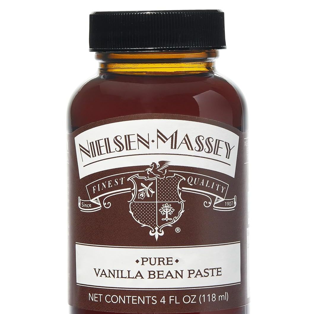 Nielsen-Massey Pure Vanilla Bean Paste for Baking and Cooking, 4 Ounce Jar