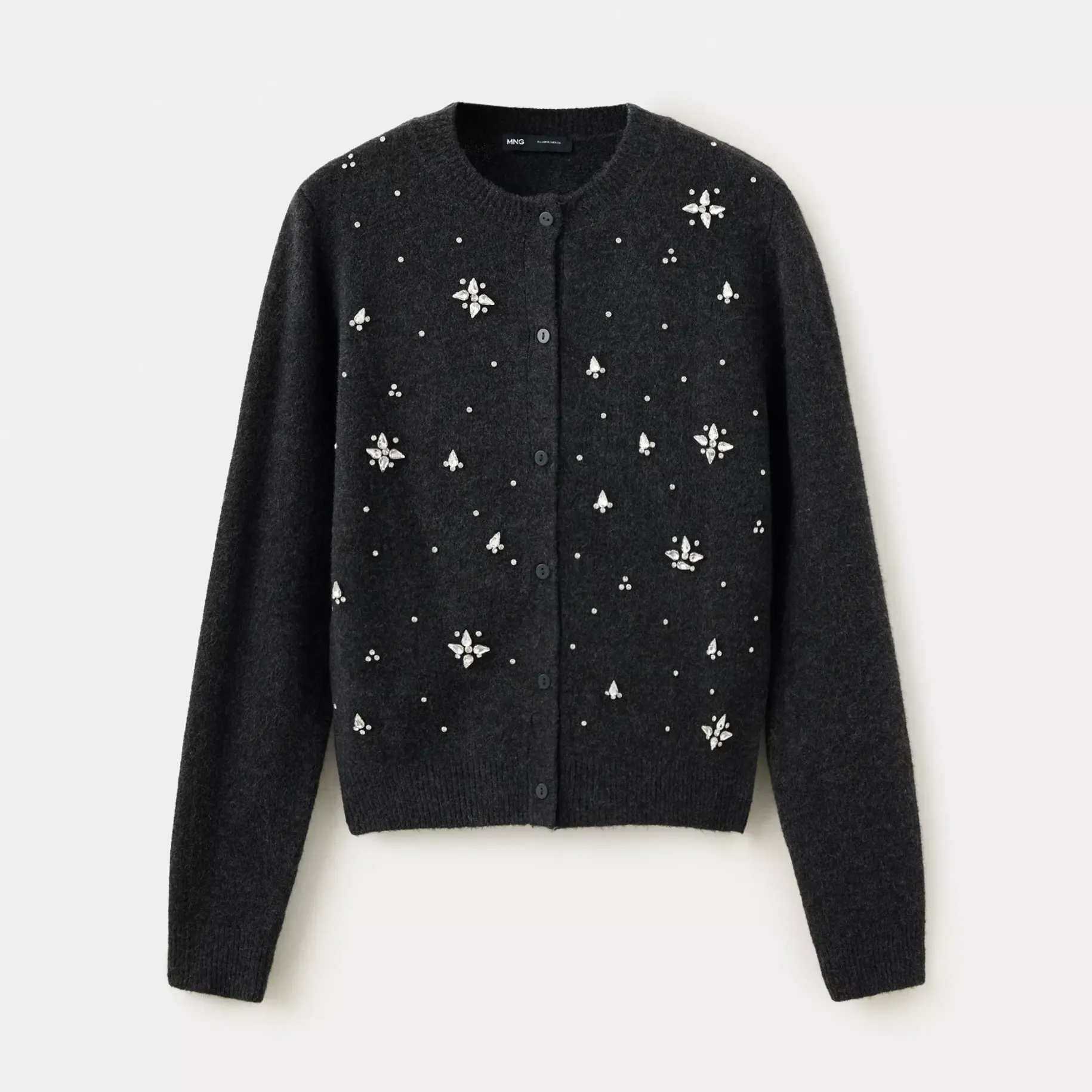 Embroidered Knit Cardigan - Women | Mango United Kingdom