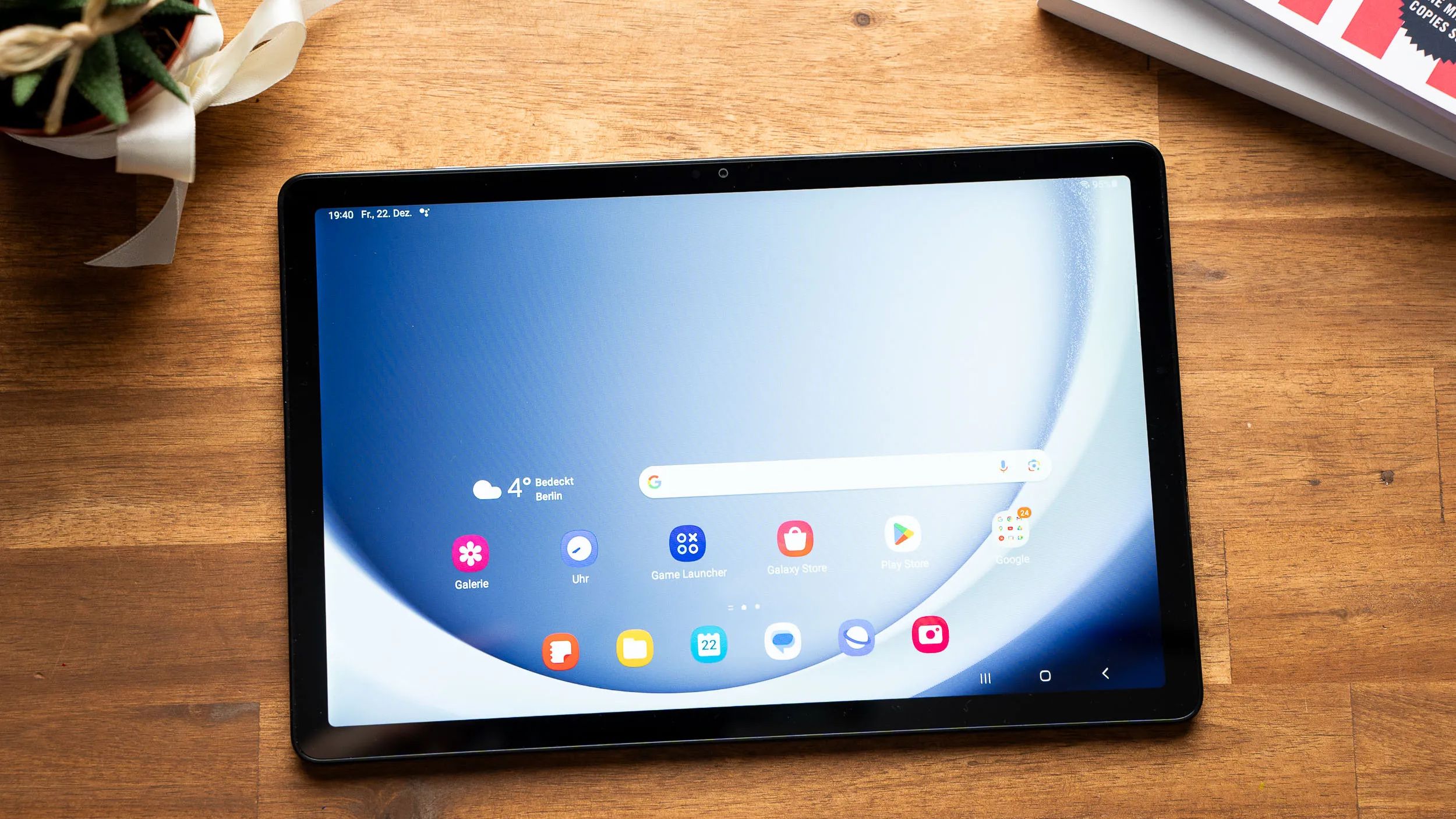 Samsung Galaxy Tab A9 Plus' display