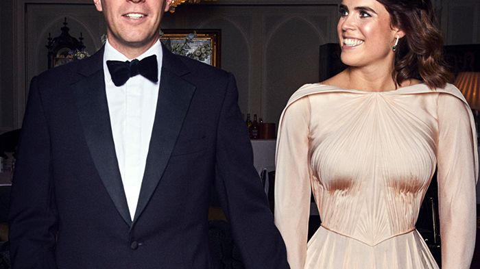 Princess Eugenie's Zac Posen Wedding Reception Dress | Who What Wear