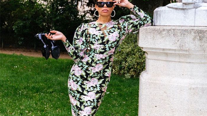 green emerald velvet dress MME. 