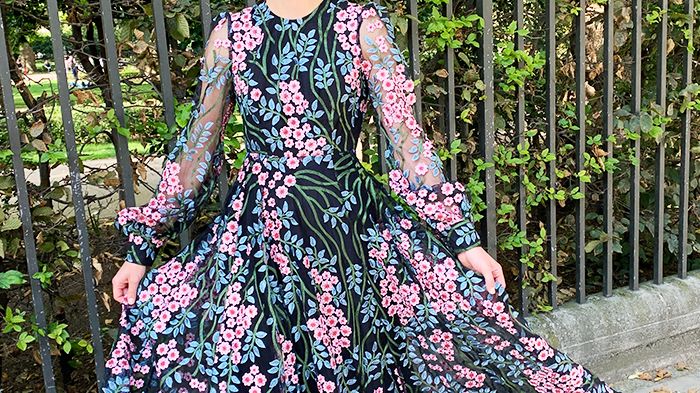 sachin and babi light blue dress Torrid Teams Up With Legendary Designer Betsey Johnson For A Holiday Plus  Size Collection main image 0
