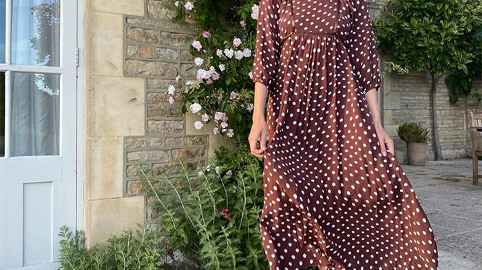 alexa chung brown polka dot dress Velvet Burgundy Prom Dresses,Mermaid Prom Dress,Evening Dress – Hoprom main image 0