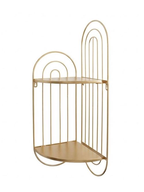 Geometric Decorative Corner Wall Shelf