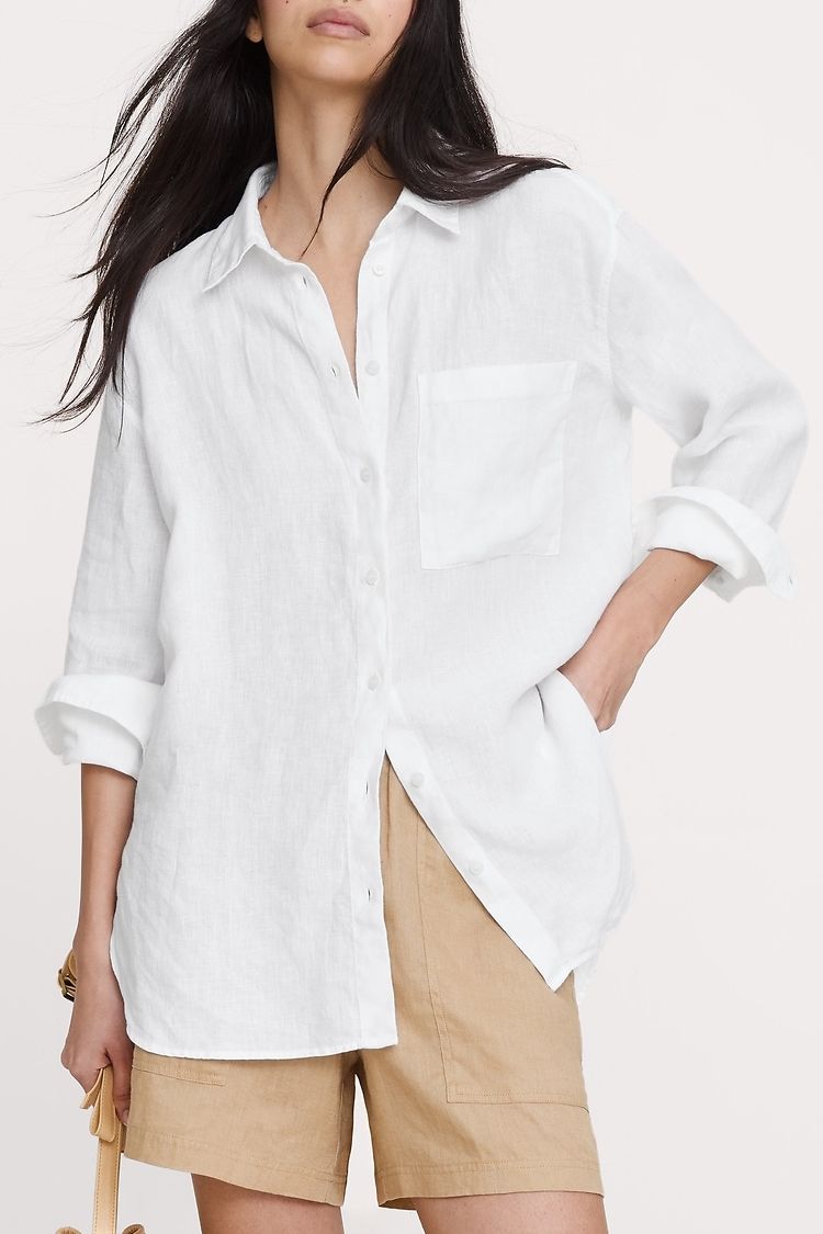 The Oversized Linen Shirt