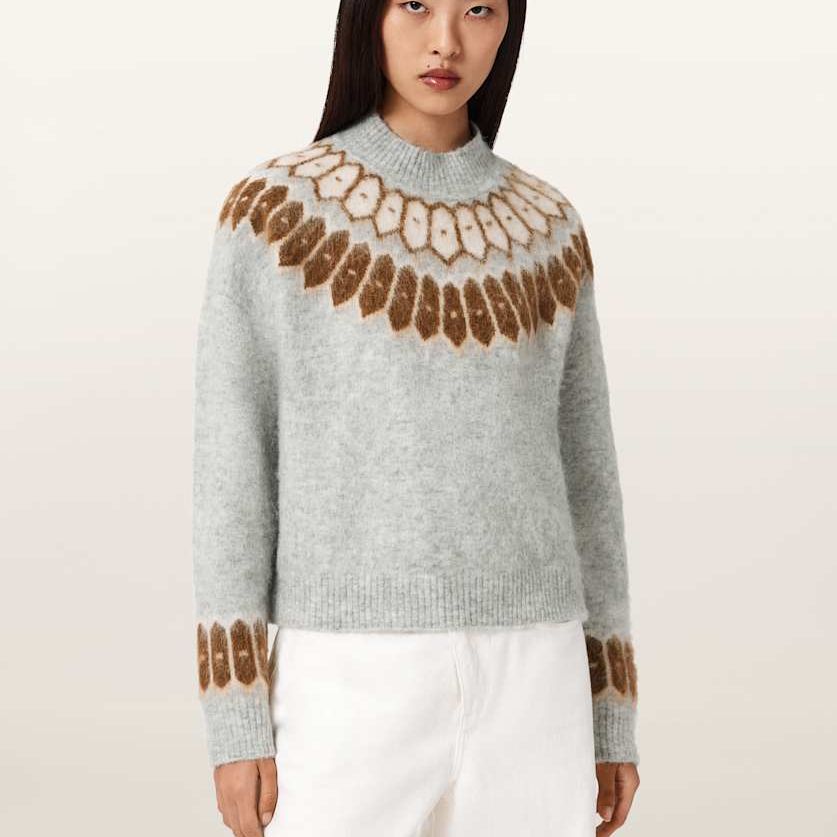 Clyde Funnel Neck Jumper