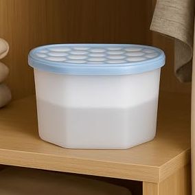 Cuqoo Disposable Dehumidifier for Home 500ml, Pack of 10 Moisture Absorber Dehumidifiers for Damp, Mould, Kitchen, Wardrobe, Bedroom, Caravan, Office, Garage, Bathroom - Mini Condensation Absorbers