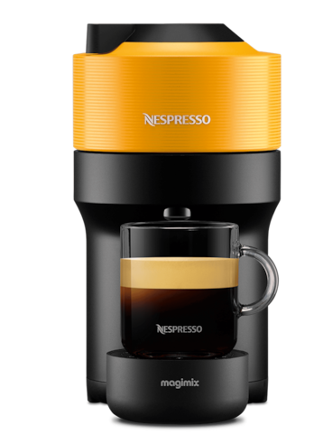 Vertuo Pop Coffee Machine, Mango Yellow