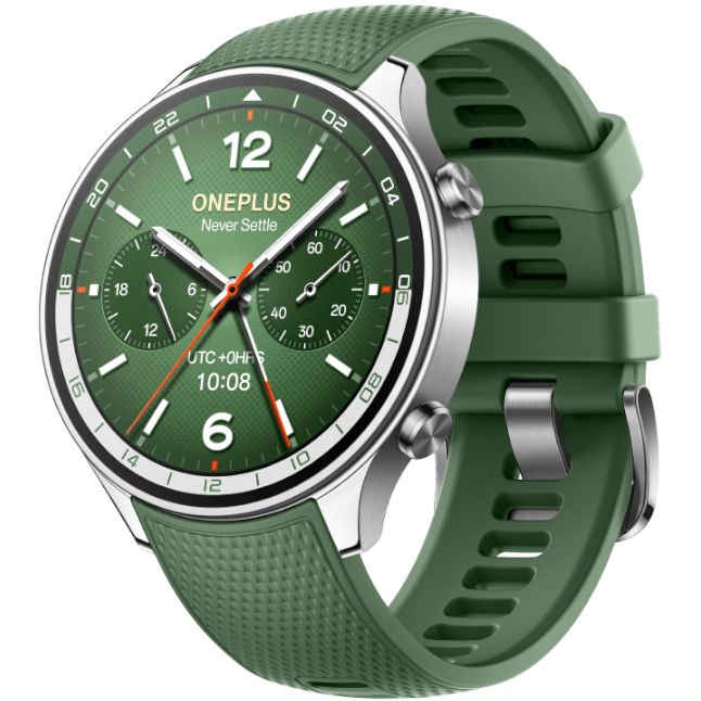 Render of the Forest Green OnePlus Watch 2R