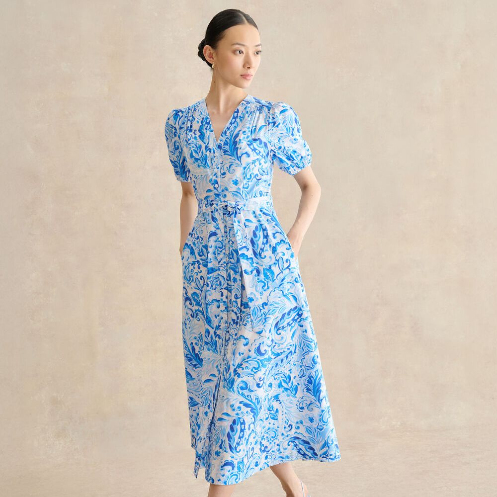 Libby Cotton Paisley Dress