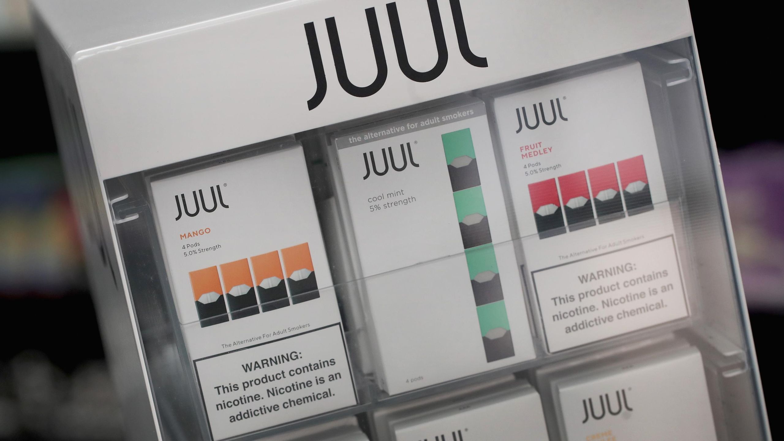 Juul will no longer sell most e-cigarette flavors in stores