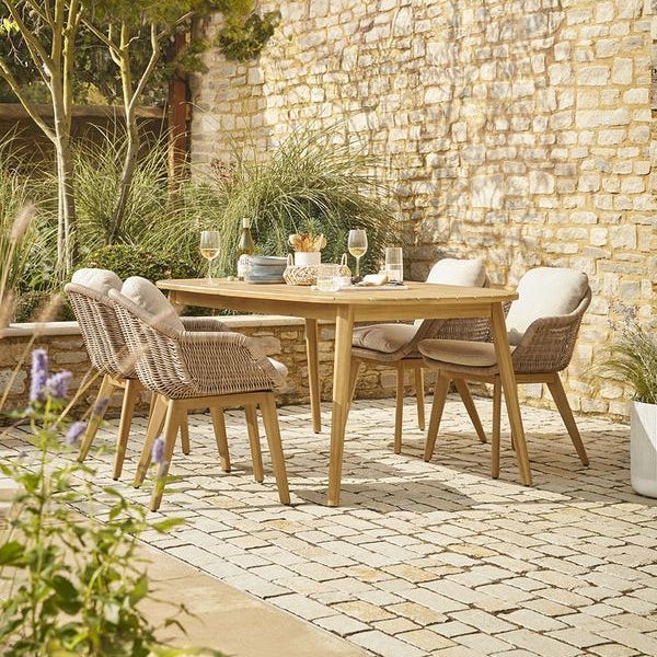 Cox &amp;amp; Cox, Extendable Acacia Dining Table