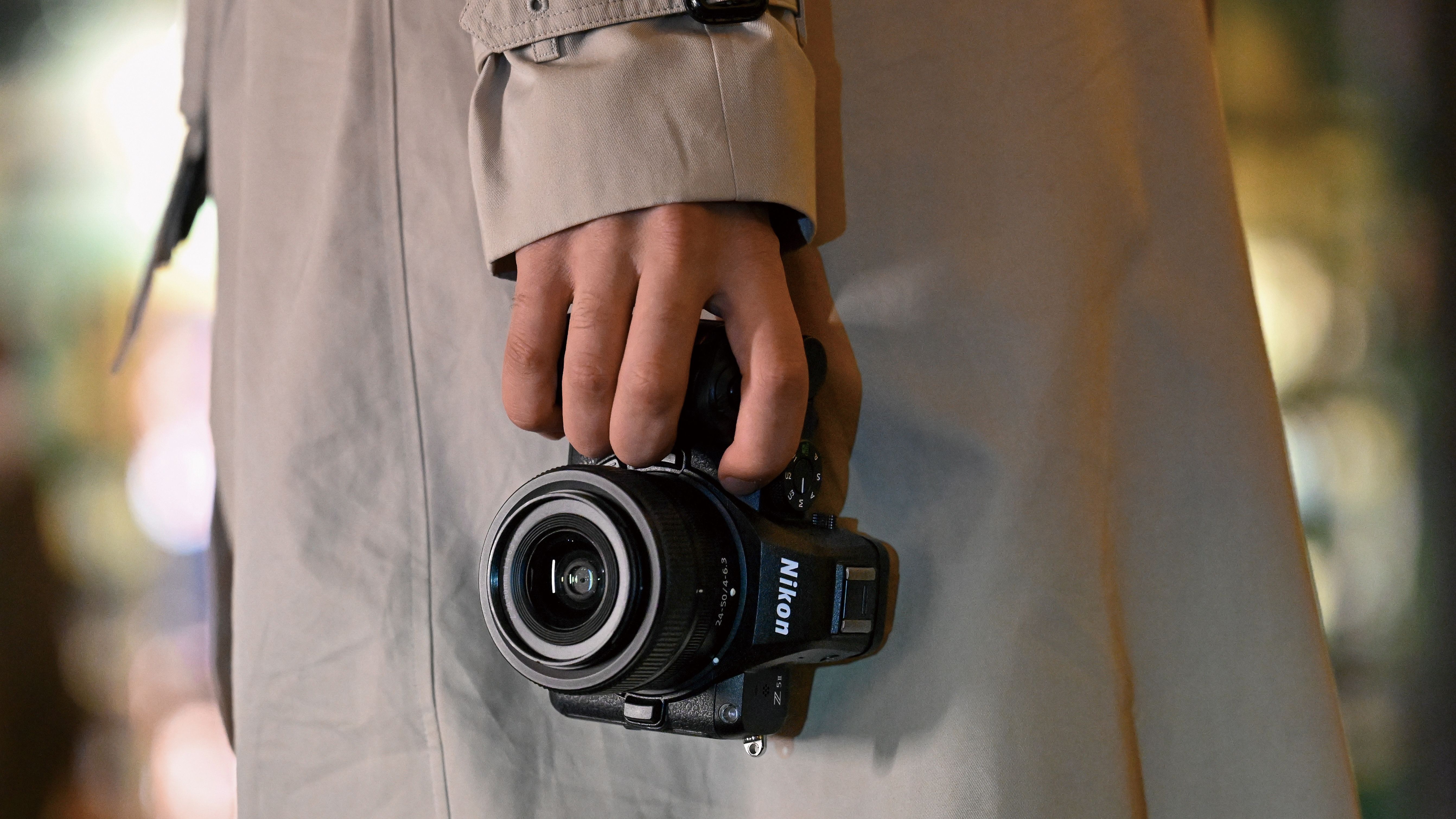 Lifestyle shot of Nikon Z5 II