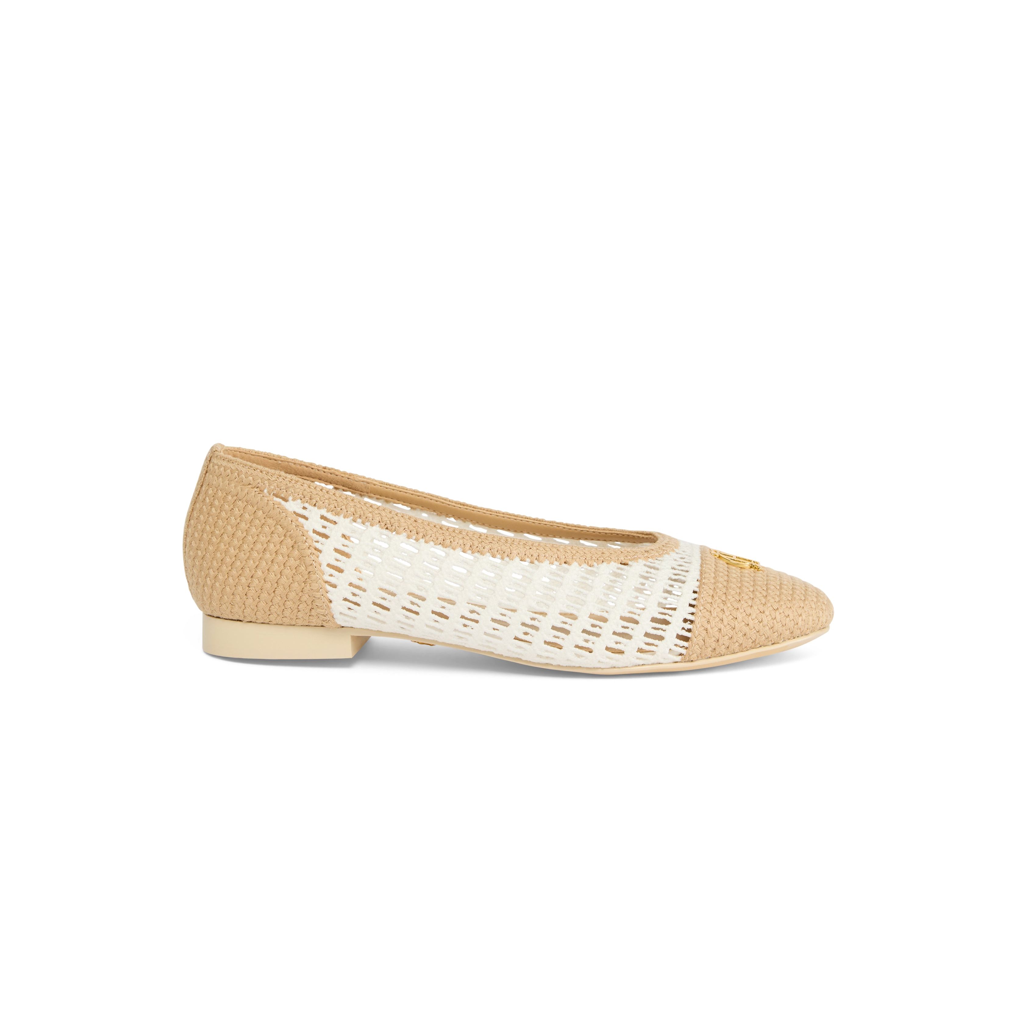 Ballet Shoe (cream Tan Rattan)
