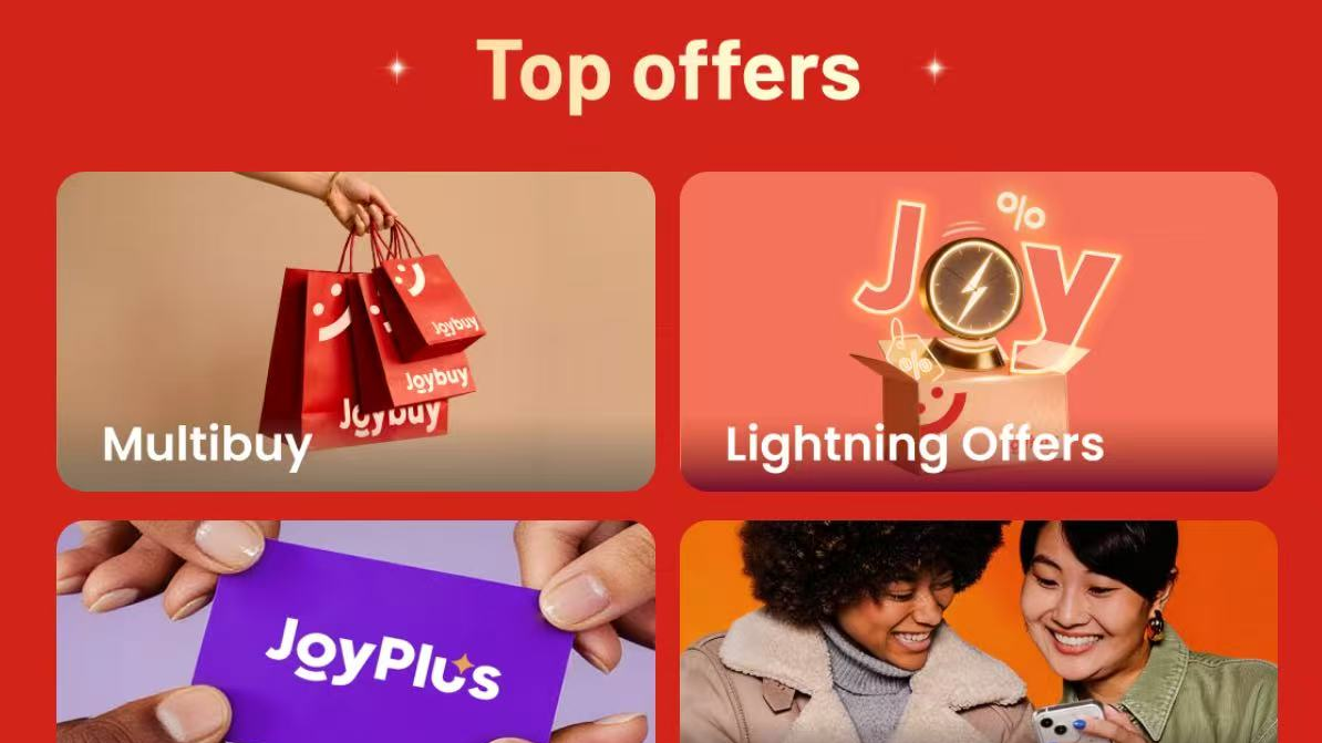 Joybuy advertorial images