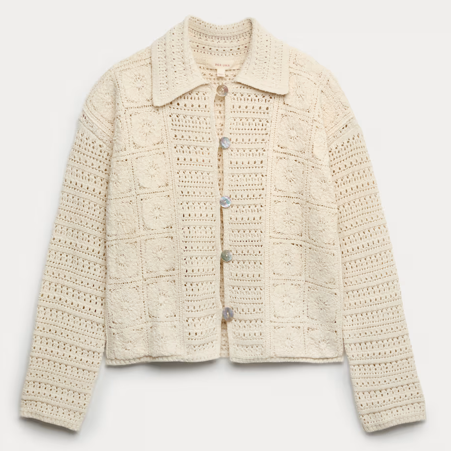 M&amp;amp;S, crochet cardigan