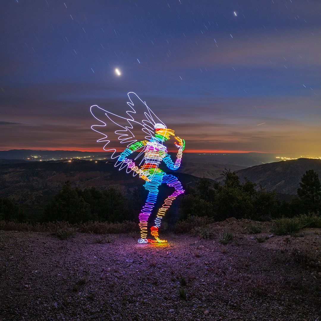 The Night-Writer is a light that's shaped like a pen instead of a flashlight and designed specifically for light painting