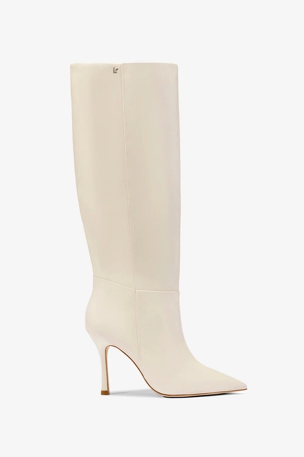 Larroud&amp;eacute; Kate Boot In Ivory Leather