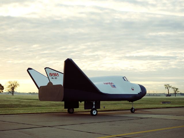 Space History Photo: NASA HL-20 Lifting Body | Space