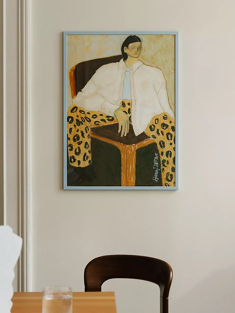Anthropologie, The Poster Club Wood Frame