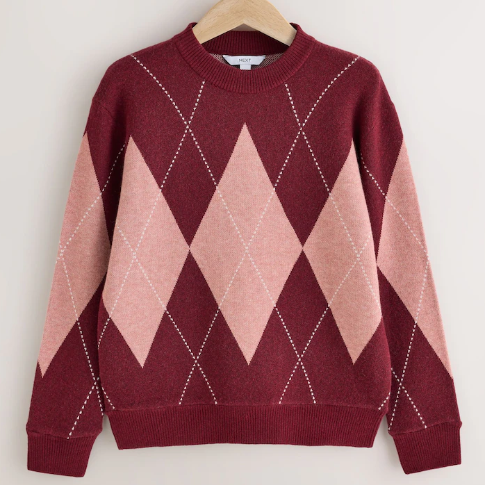 Next, Argyle Jumper