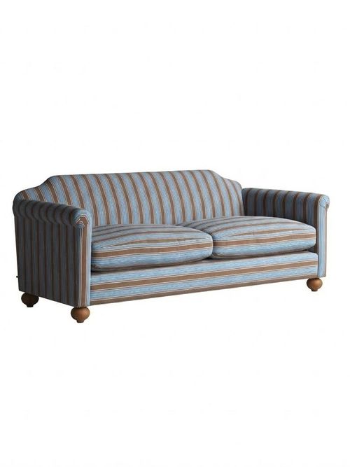 Dolittle 4 Seater Sofa in Regatta Cotton, Blue