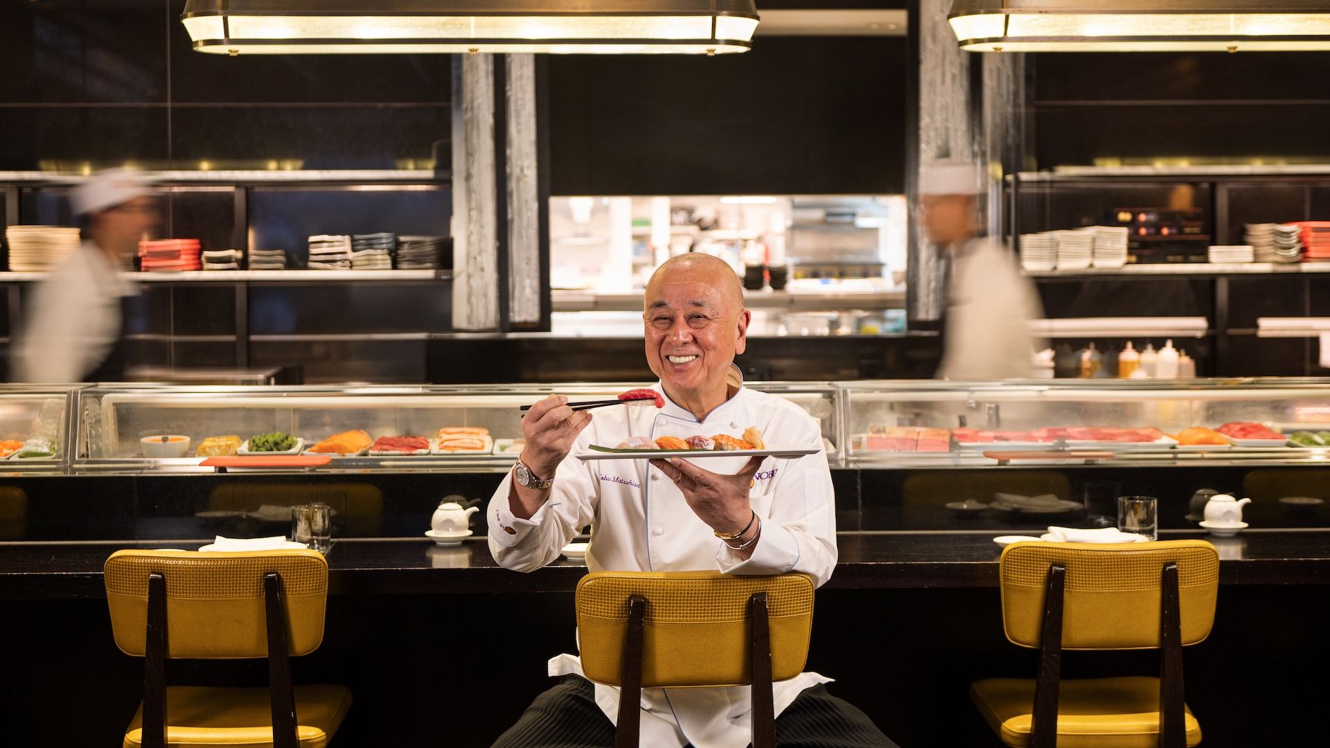 Chef Nobu at Portland Square